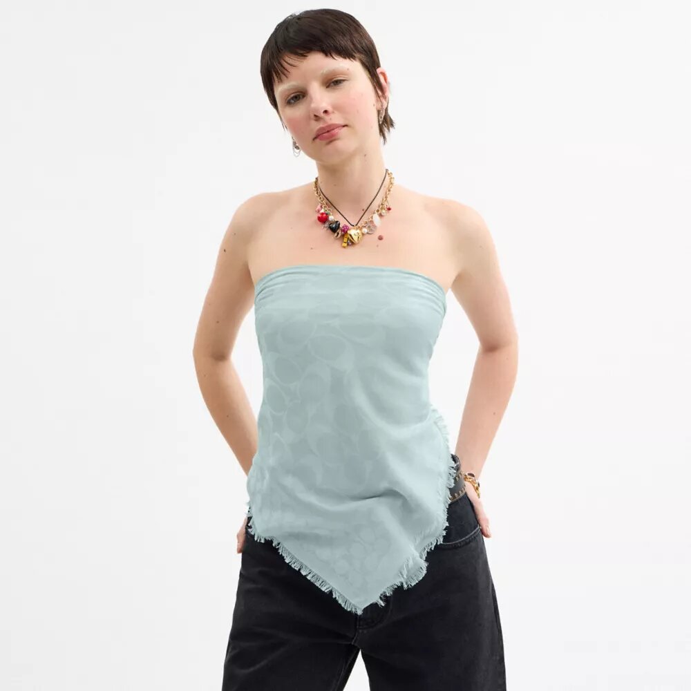 Signature Oversized Square Scarf
